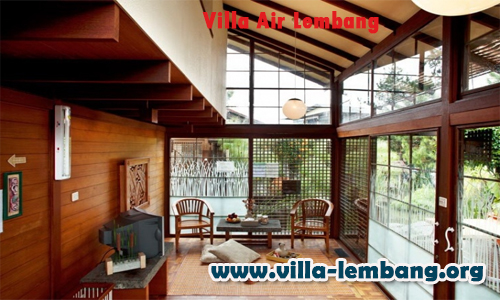 Villa Air Lembang, sewa villa air di lembang