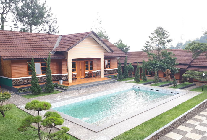 villa flamboyan ciater